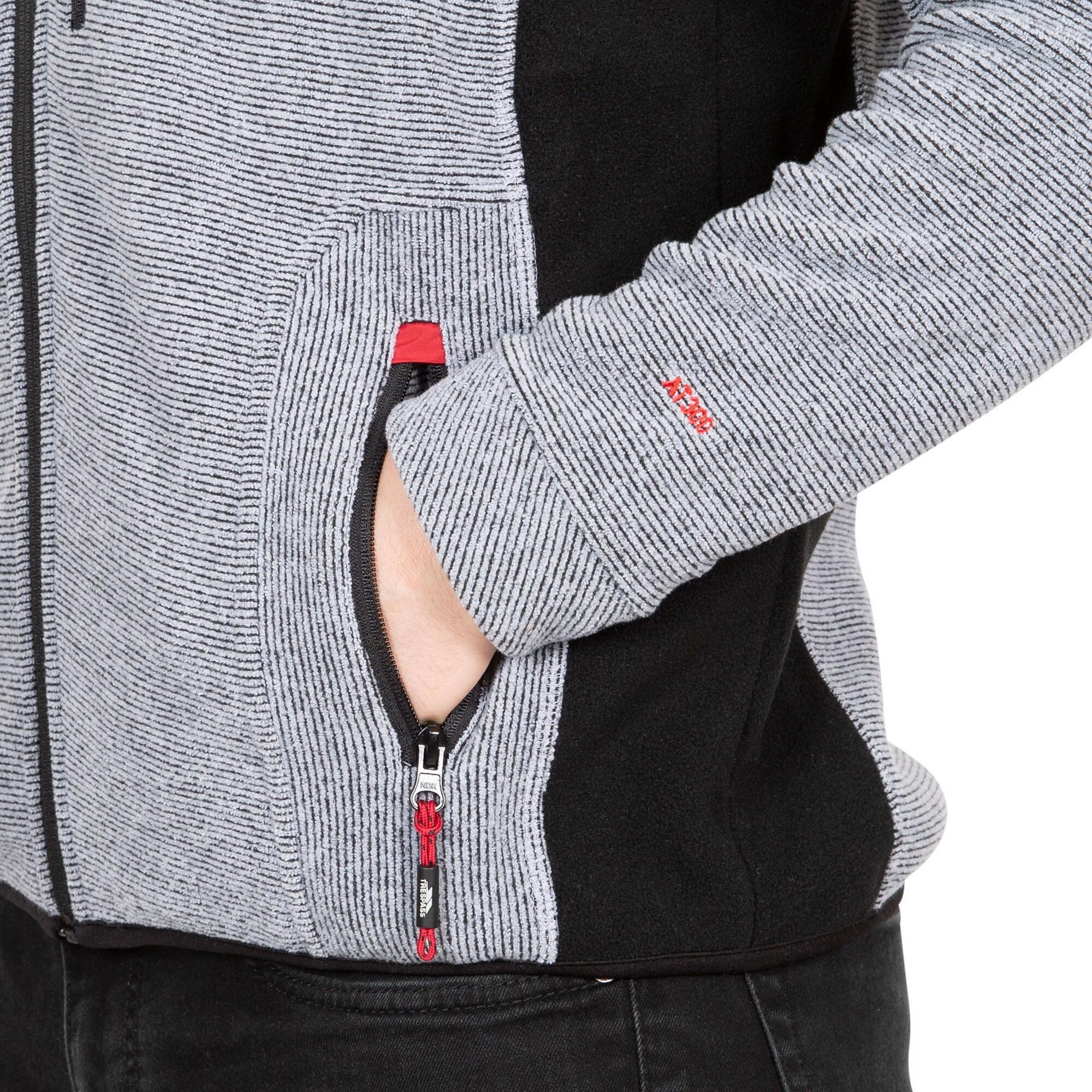 Men's JYNX fleece jacket (Light grey/white)