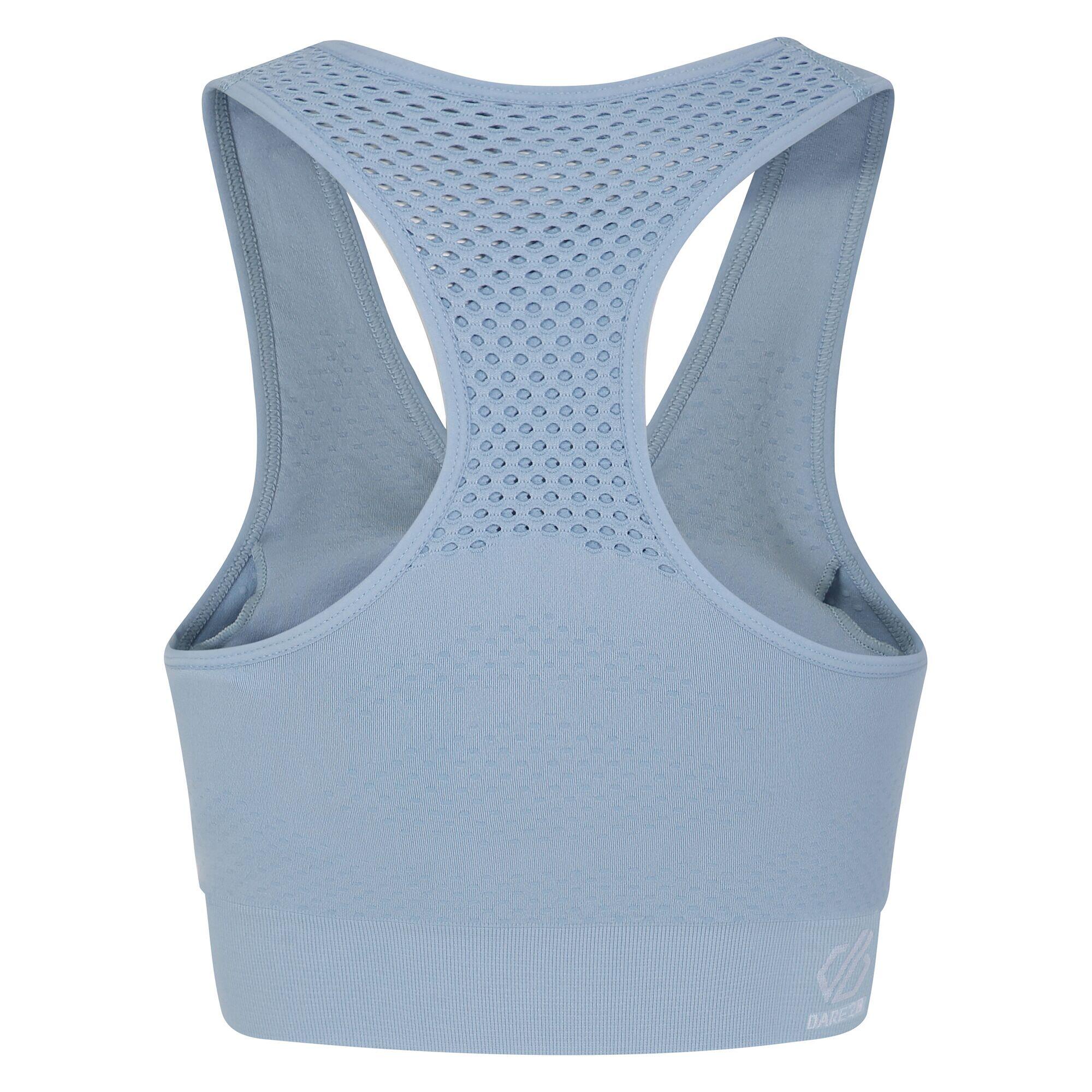 SportBH Dont Sweat It Damen Regen Gewaschenes Blau 3/5