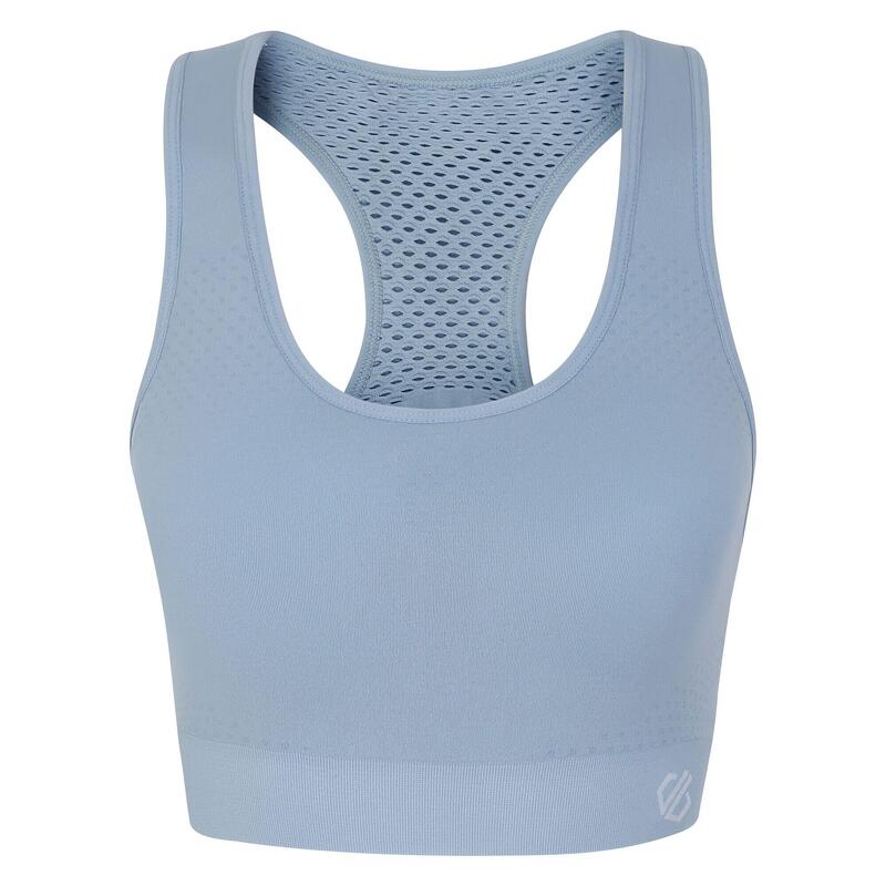 Brassière de sport Femme (Bleu délavé)