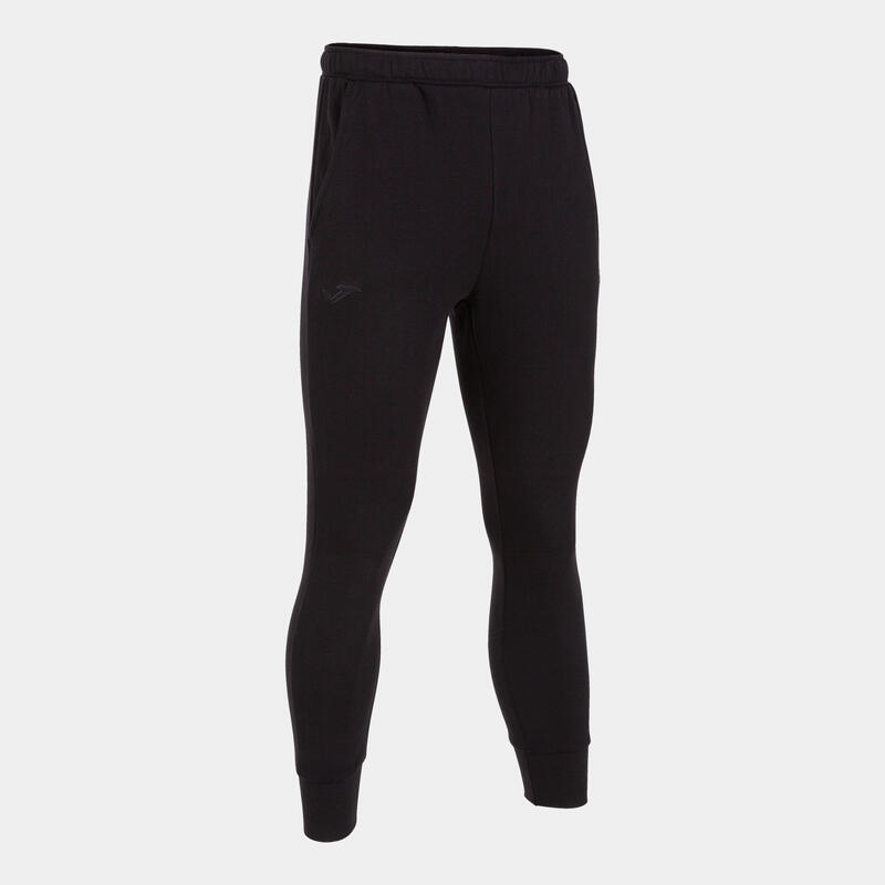 Pantalón Largo Fitness Niños Joma Montana Cuff Negro