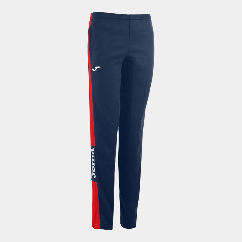 Pantalon Football Femme Joma Championship IV Bleu Marine