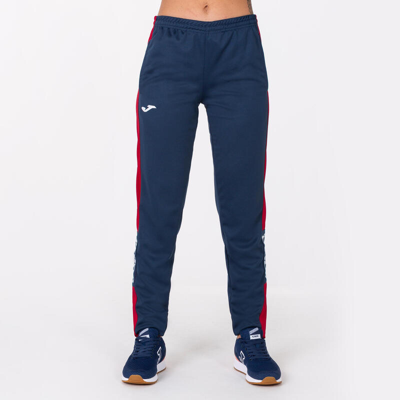 Pantaloni calcio donna Championship IV, Navy