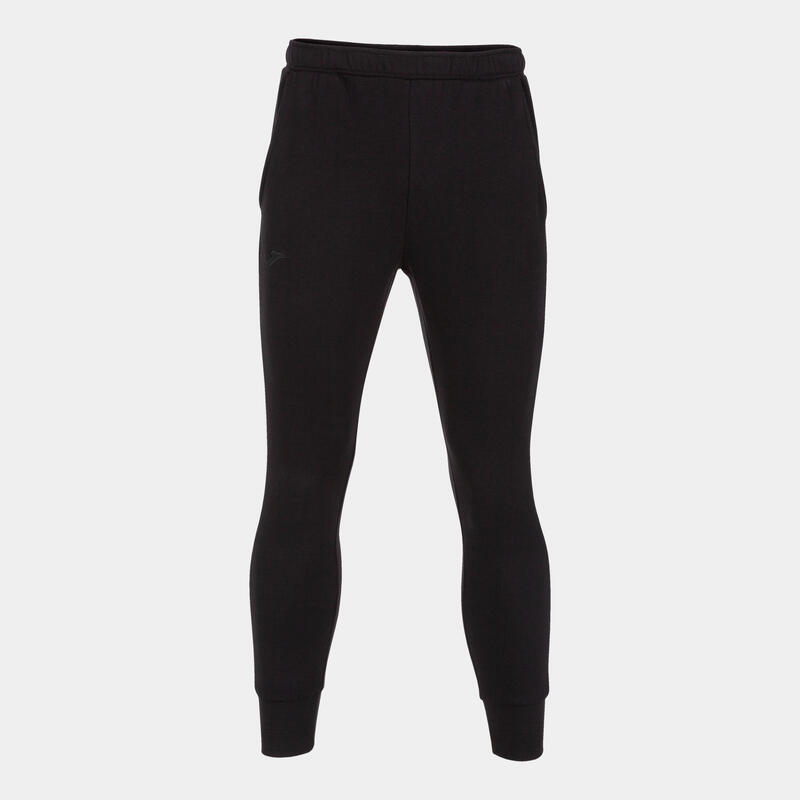 Pantalón Largo Fitness Niños Joma Montana Cuff Negro