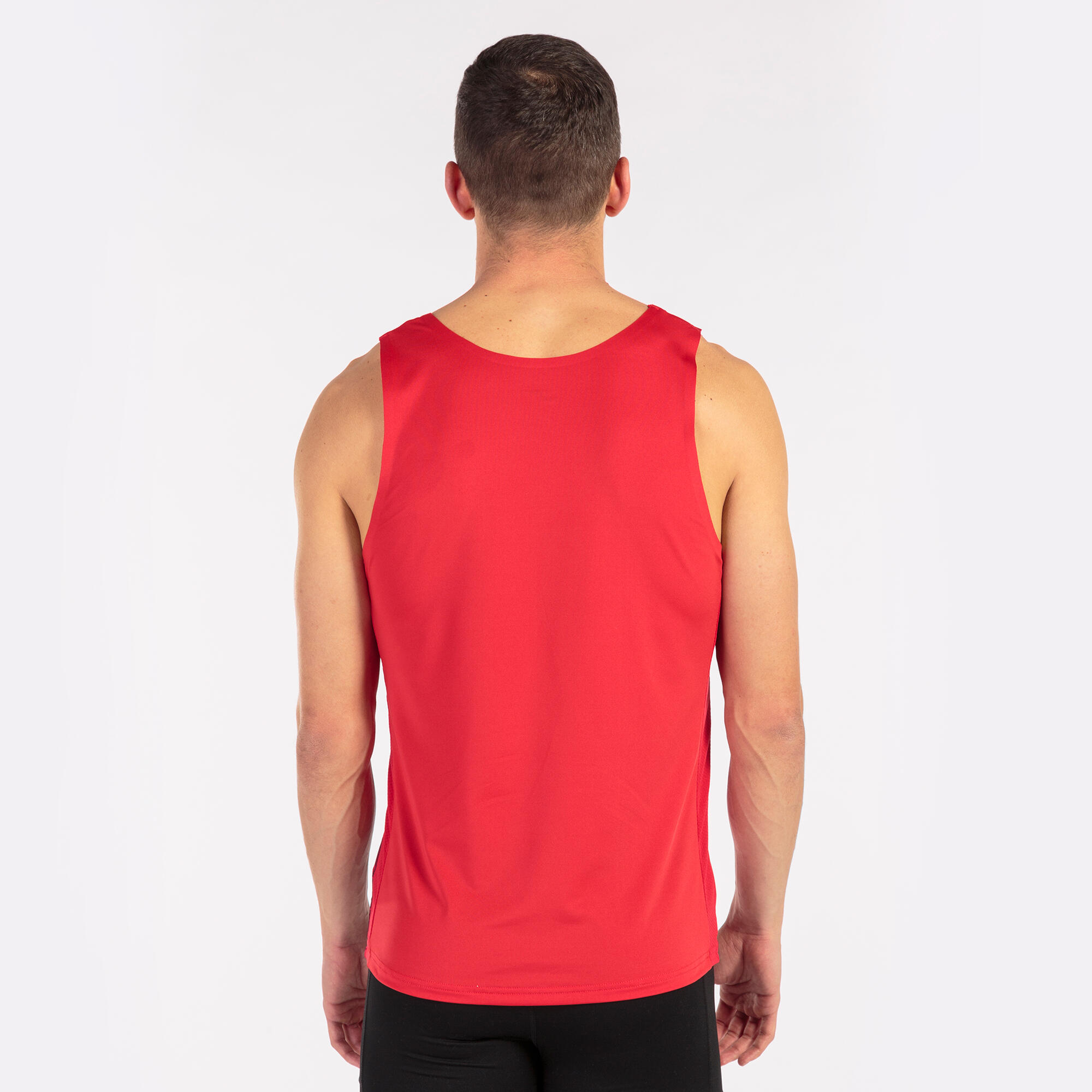 T-Shirt De Alça Running Homem Joma Elite VIII Vermelho 3/5