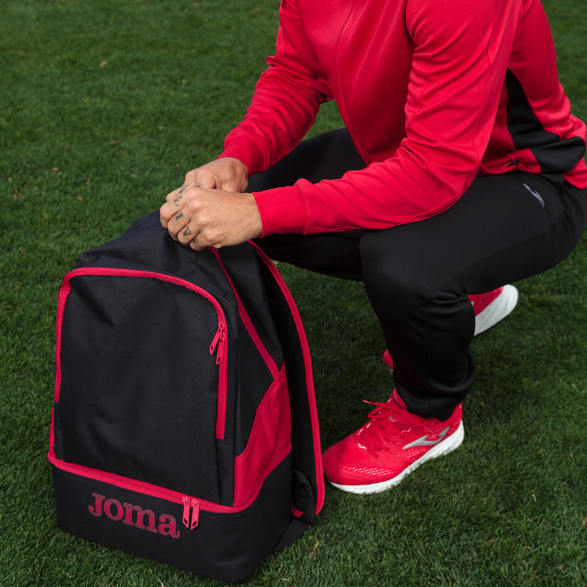 Mochila Futebol Joma Estadio III Preto 2/4