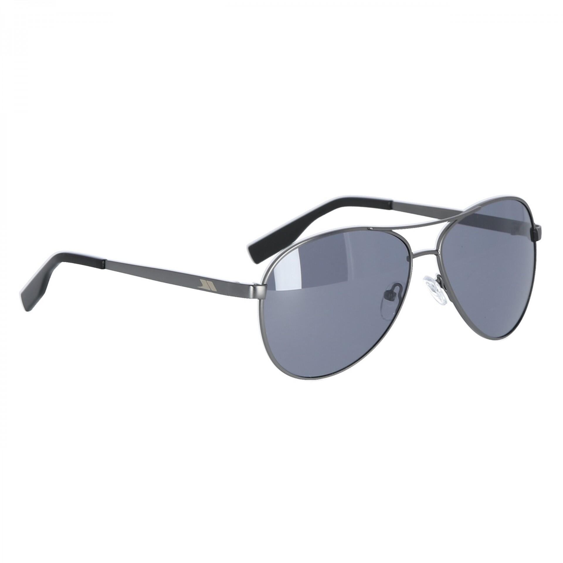 TRESPASS Unisex Adults Pilot Sunglasses (Gun Metal)