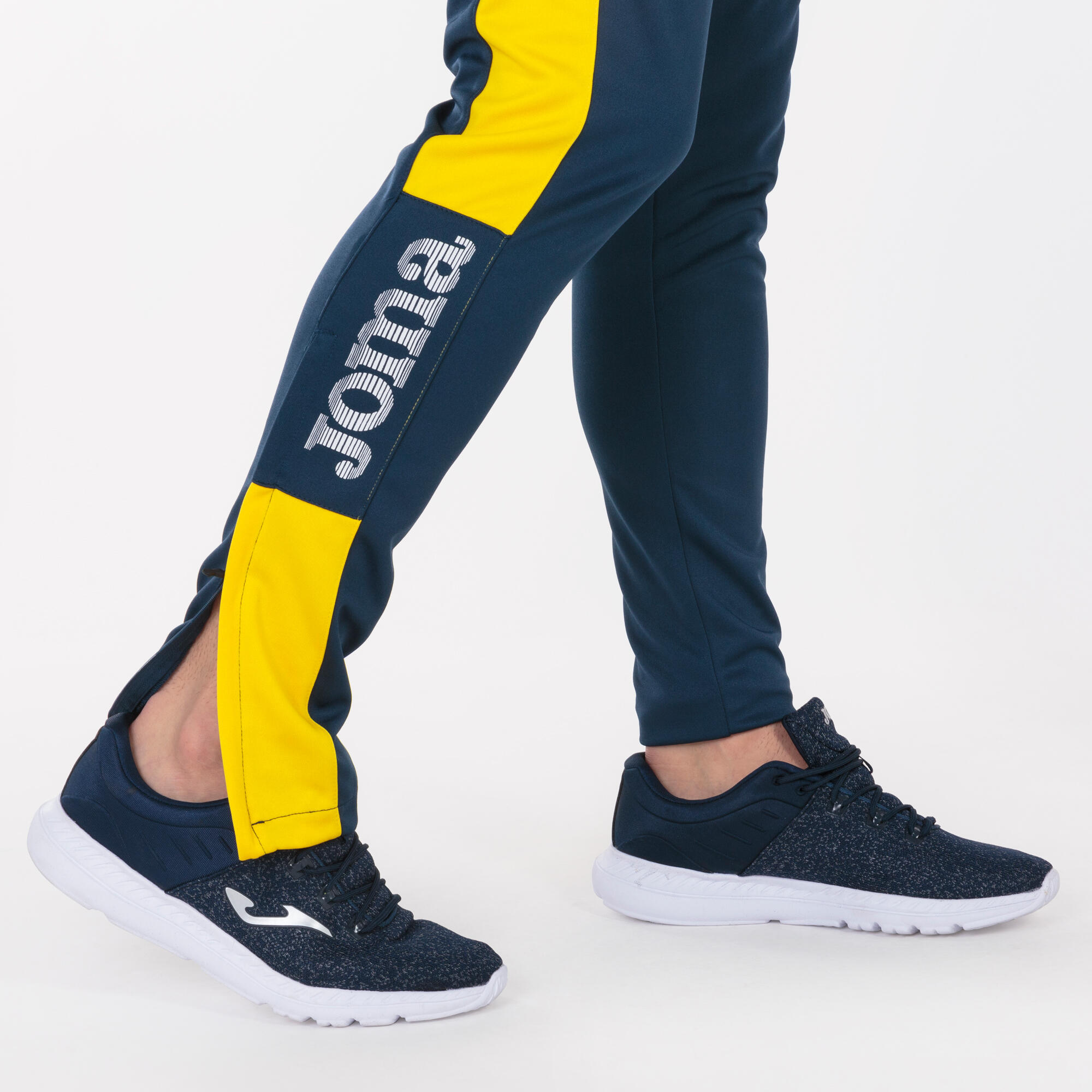 Calça Comprida Futebol Criança Joma Combi Gold Azul Marinho 5/5