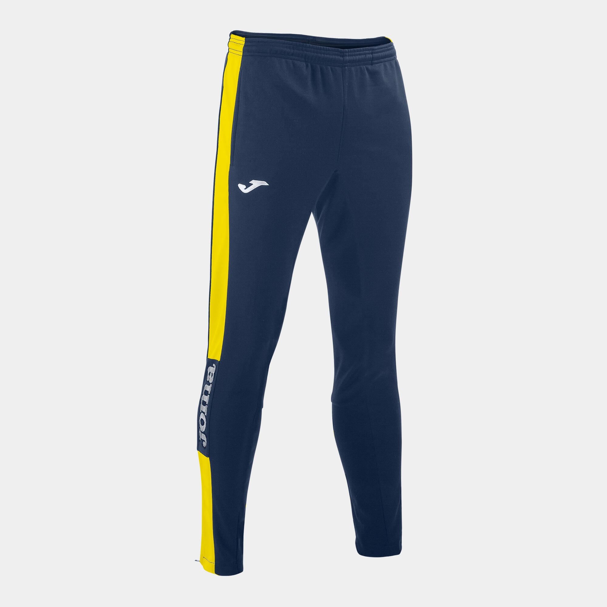 JOMA Pantaloni Skinny Joma Championship IV per Uomo, Giallo/Marino, XXS