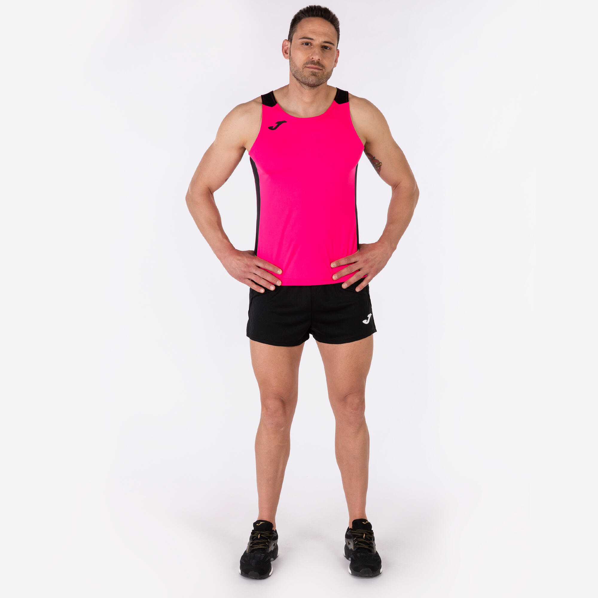 Maglietta Uomo Joma Record II Rosa 4/5