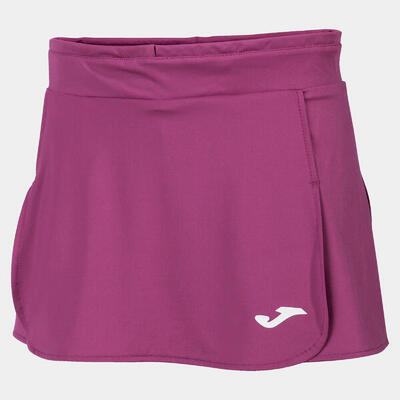 Falda Pádel Niños Joma Open II Fucsia