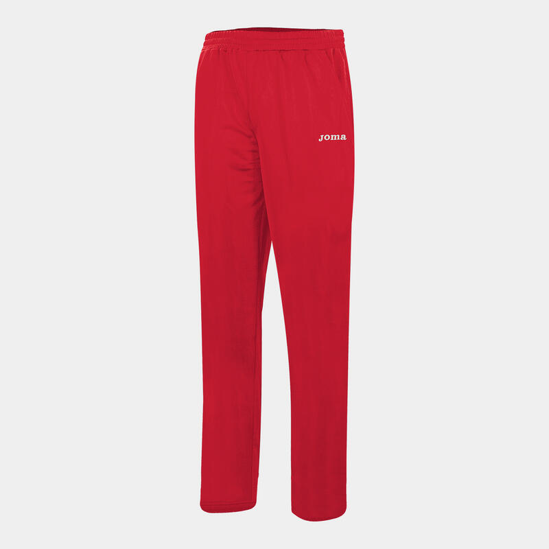 Pantalón Largo Mujer Joma Team Rojo