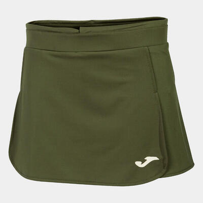 Falda Pádel Mujer Joma Open II Verde Flúor