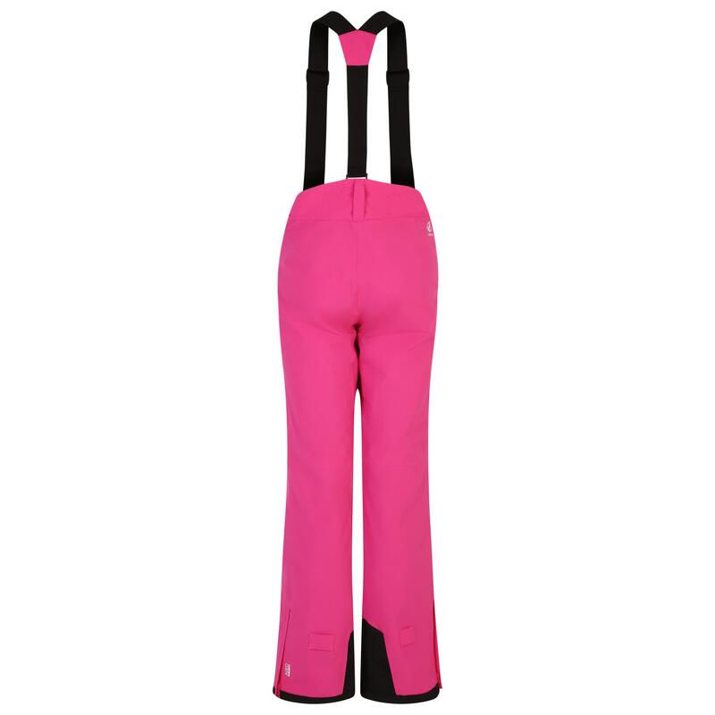 Donna Impermeabile Pantaloni Da Sci Dare 2B Effused II Rosa Puro