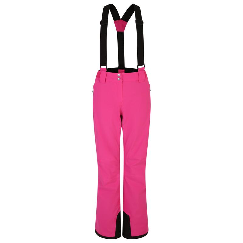 Pantalones de Esquí Effused II Diseño Impermeable para Mujer Rosa Puro