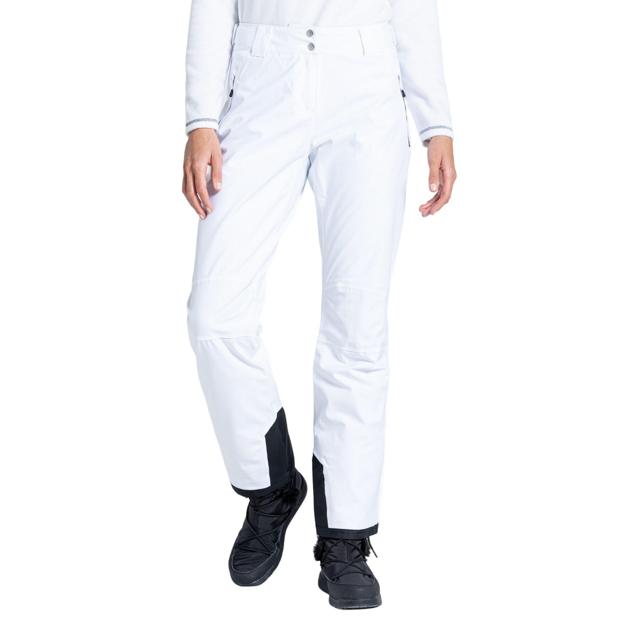 Pantaloni da sci EFFUSED da donna (Bianco)