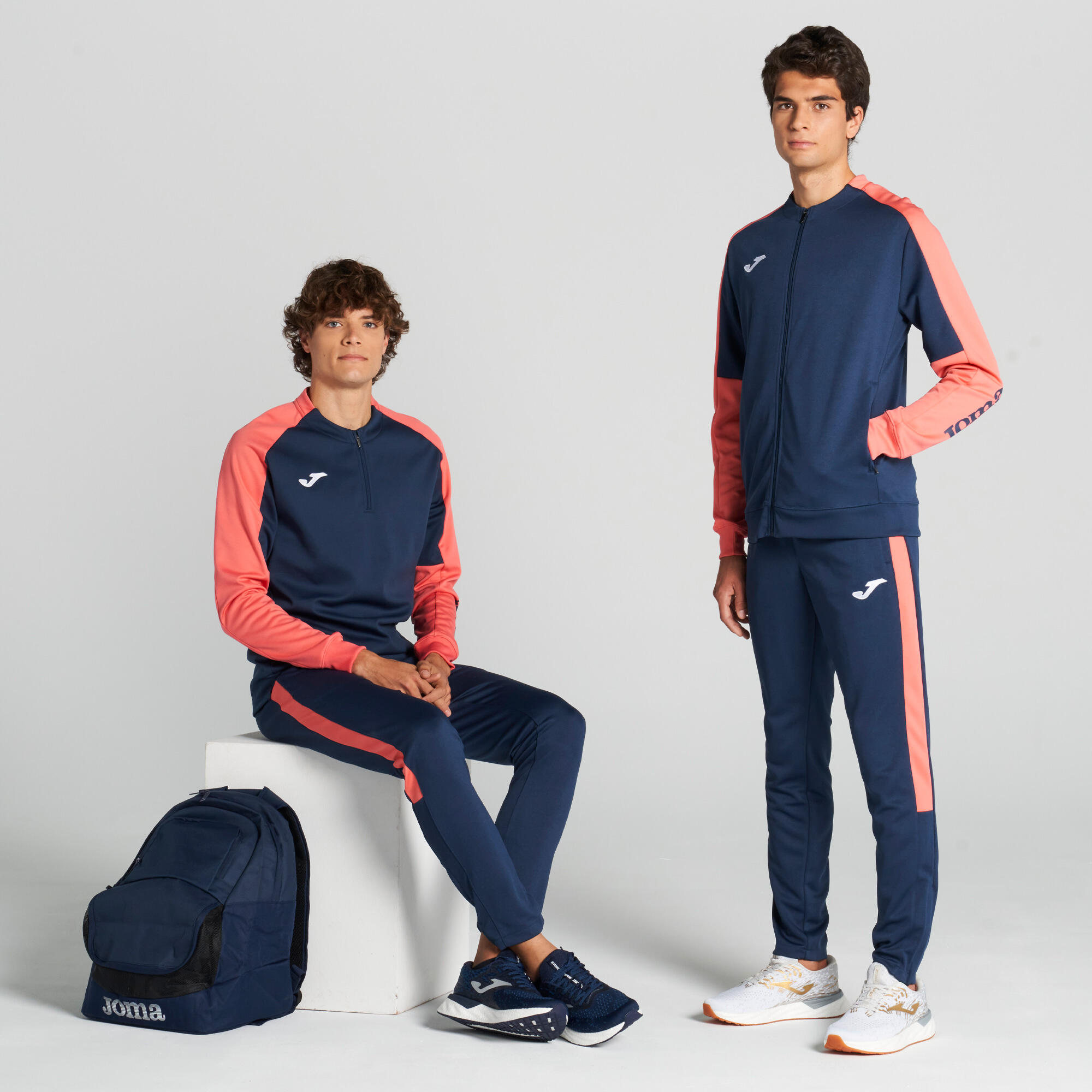 Pantalon Football Homme Joma Eco Championship Bleu Marine 3/5