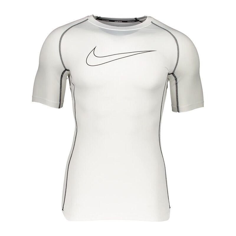 NIKE T-Shirt Mann Nike Compression Weiß