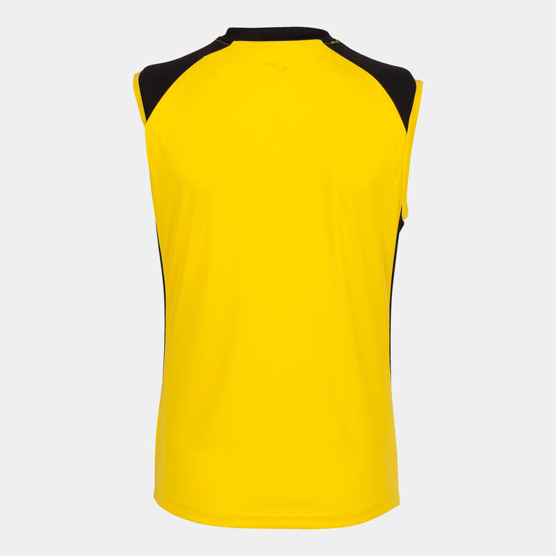 Camiseta Sin Mangas Fútbol Mujer Joma Supernova II Amarillo