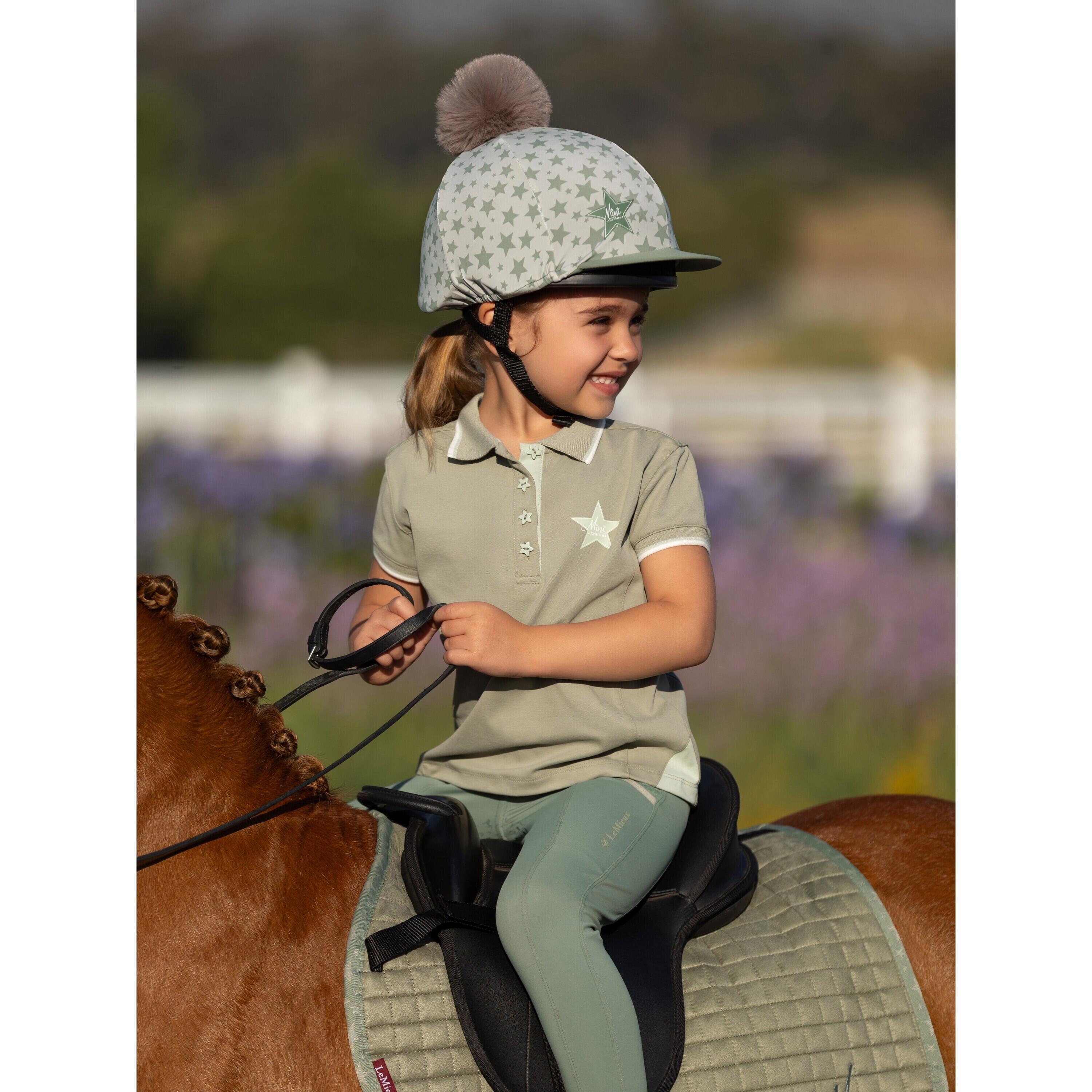 Reit-Poloshirt für Mädchen LeMieux 5/7