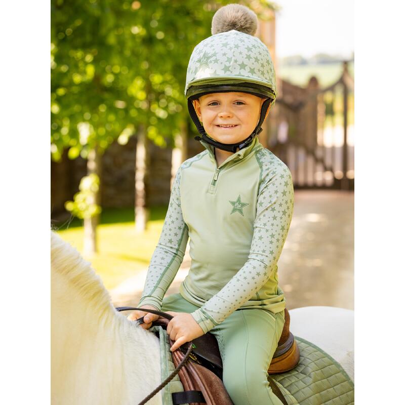 Maillot équitation manches courtes mini fille LeMieux