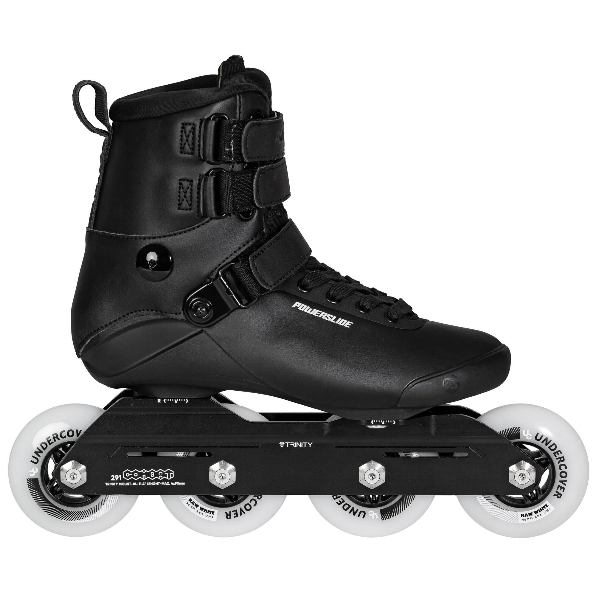 Powerslide - Roller Quad Powerslide Kaze 90 - Rollers En Ligne - Multicolore|noir - 44 - Decathlon