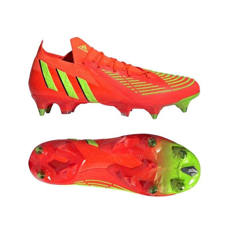 Calzado de fútbol Adulto Adidas Predator Edge.1 Naranja