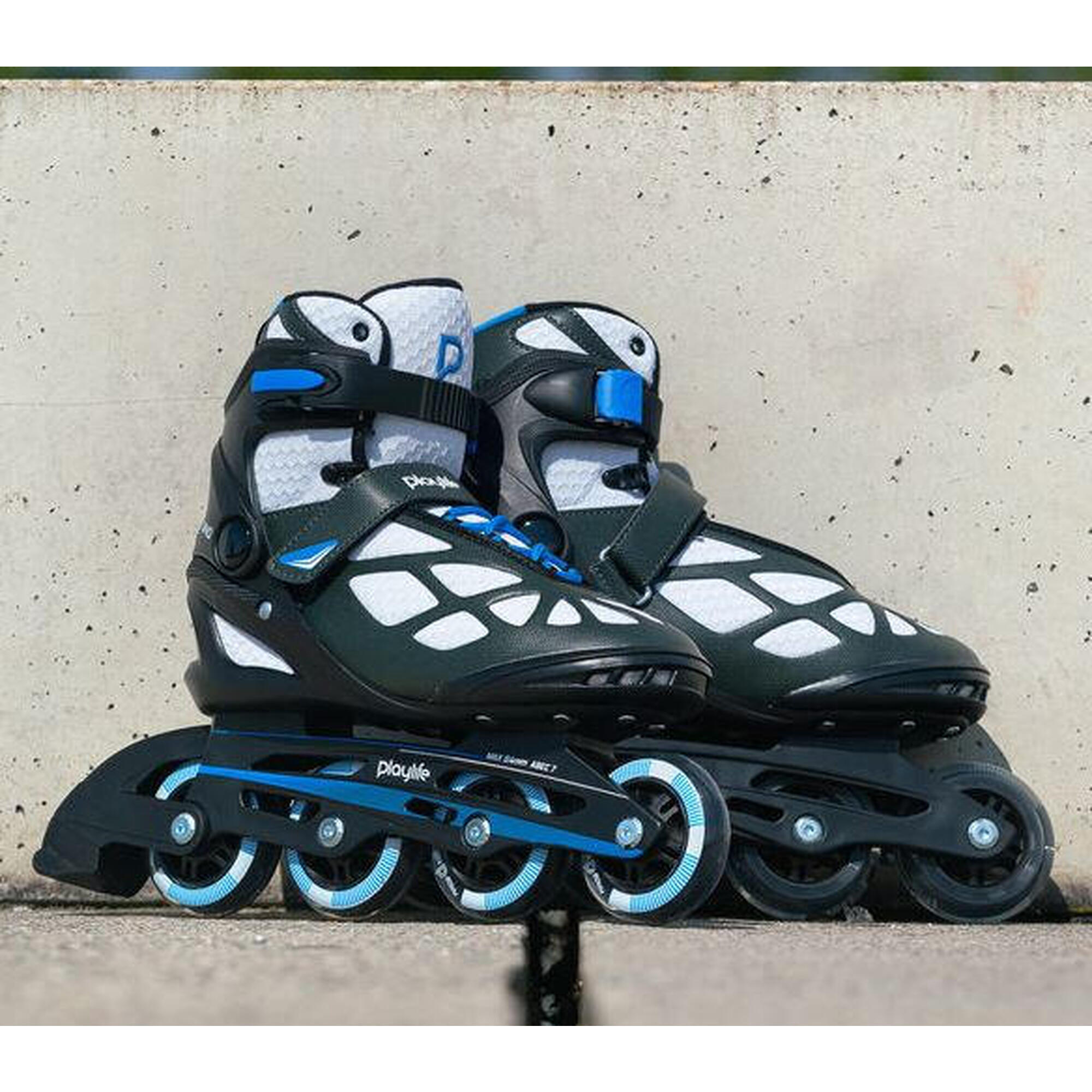 Playlife Uno Black 80 freeskate rollerblades