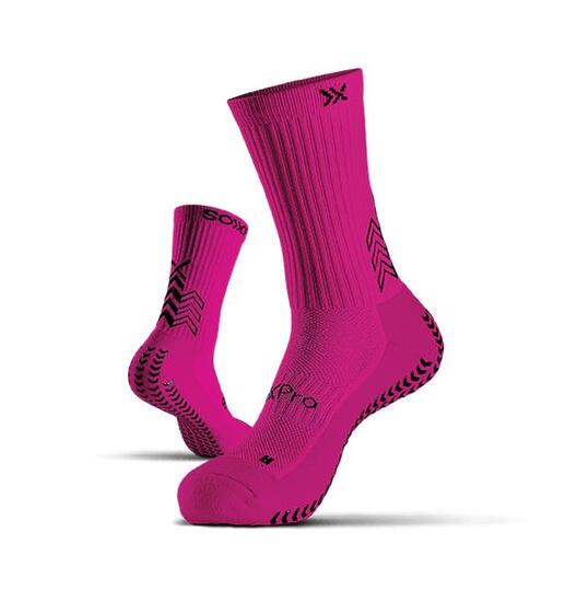 Chaussettes antidérapantes SoxPro Rose