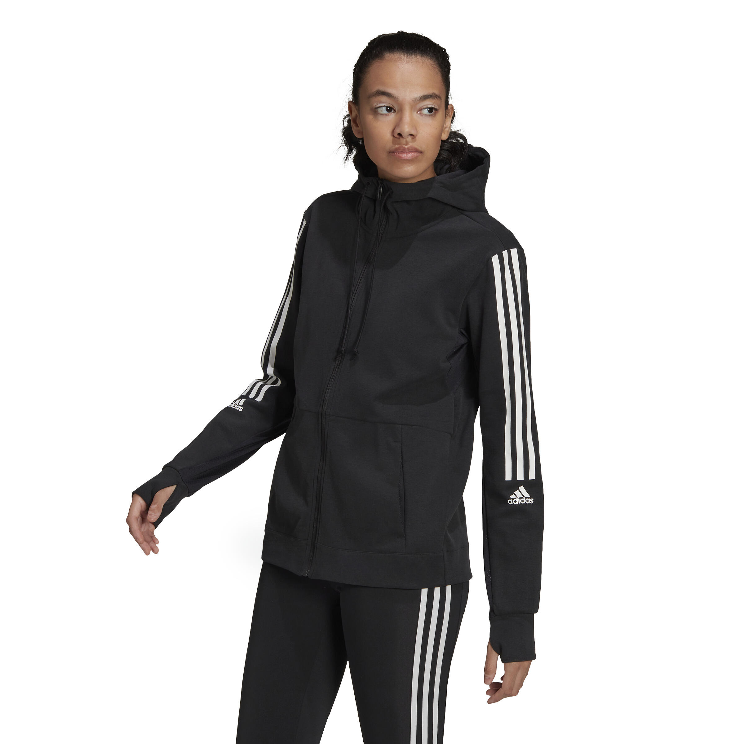 Veste à capuche femme adidas AEROREADY Made for Training 2/5