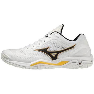 Zapatillas de tenis Hombre Mizuno Wave Stealth V Blanco