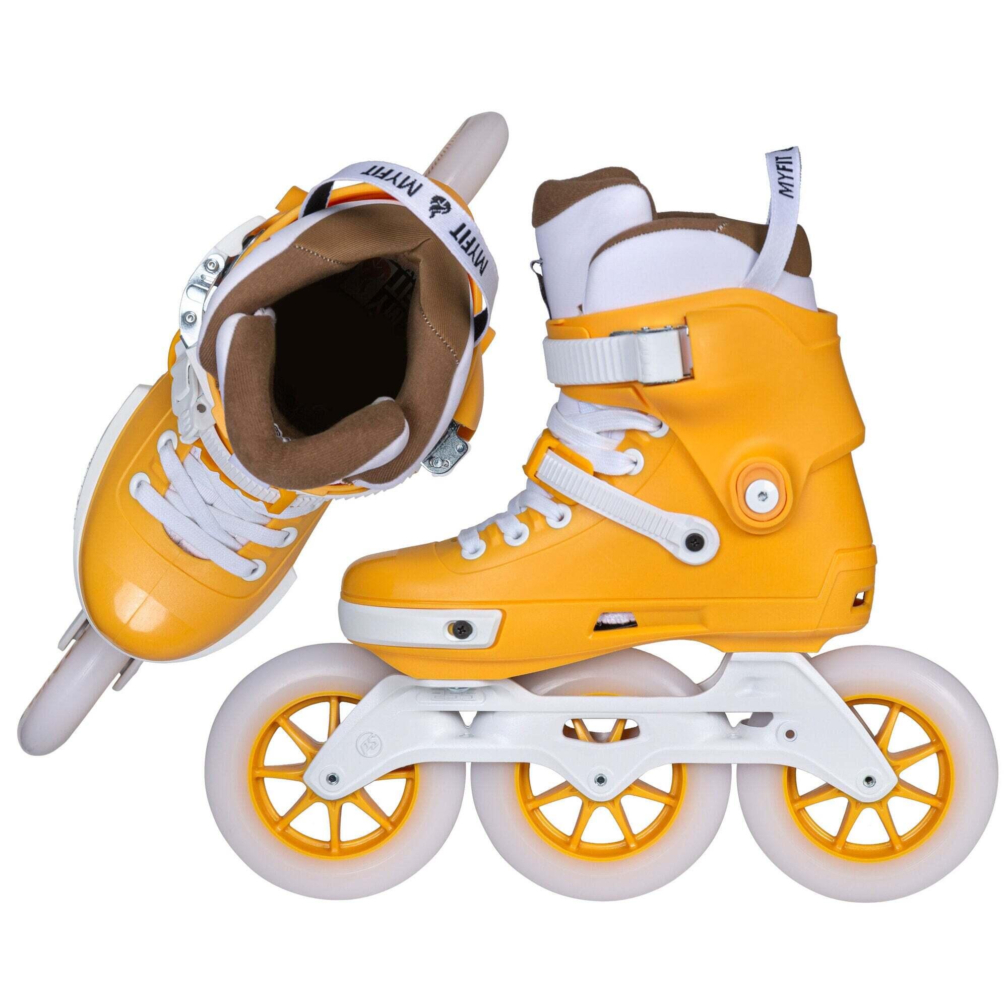 Powerslide Next Mustard 125 quad rollerblade