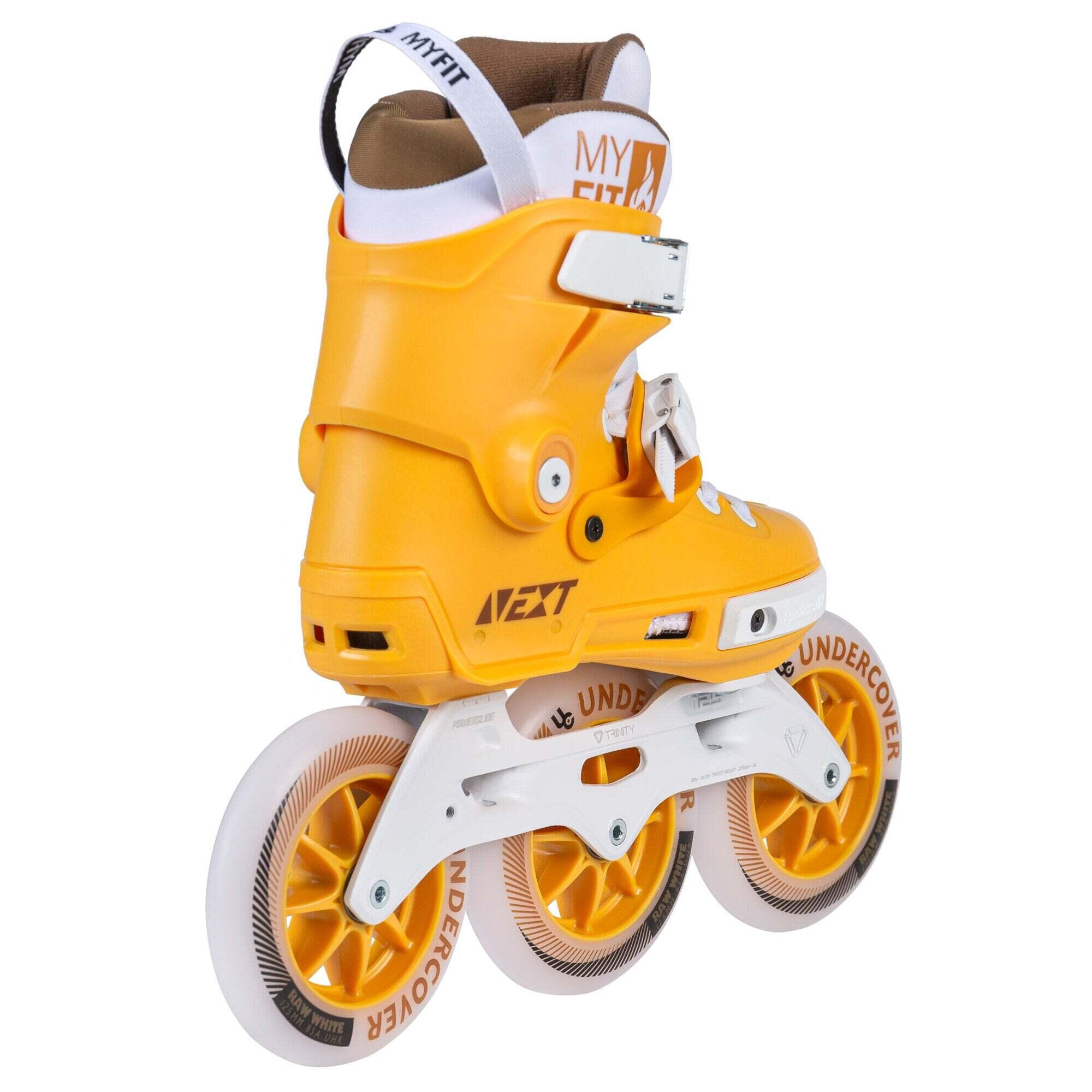 Powerslide Next Mustard 125 quad rollerblade