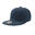 Lot de 2 casquettes avec visière plate Adulte (Bleu marine)