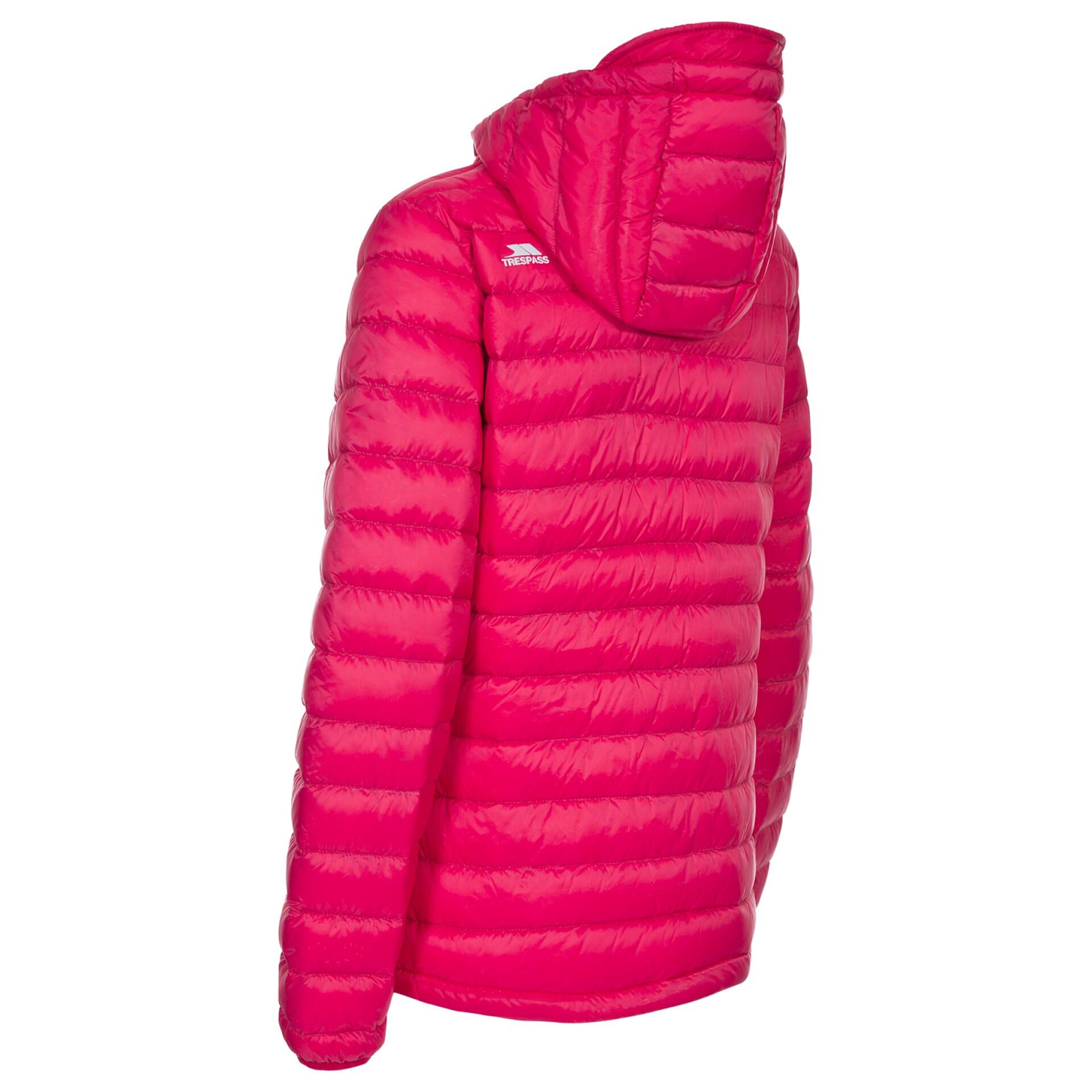 Women's ARABEL down jacket (Dark pink)