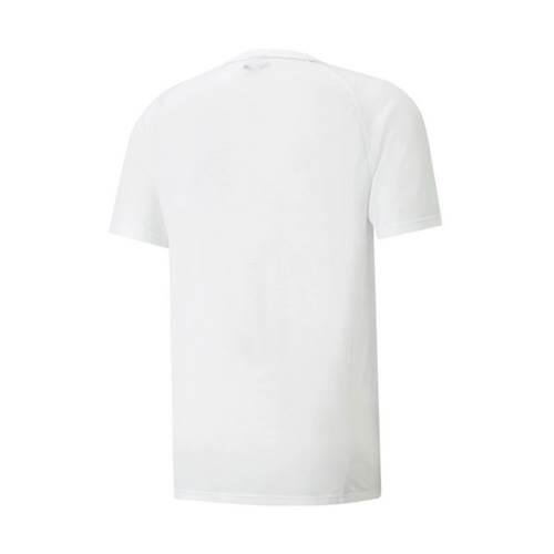 Puma męski t -shirt biały 2xl - komfort i styl