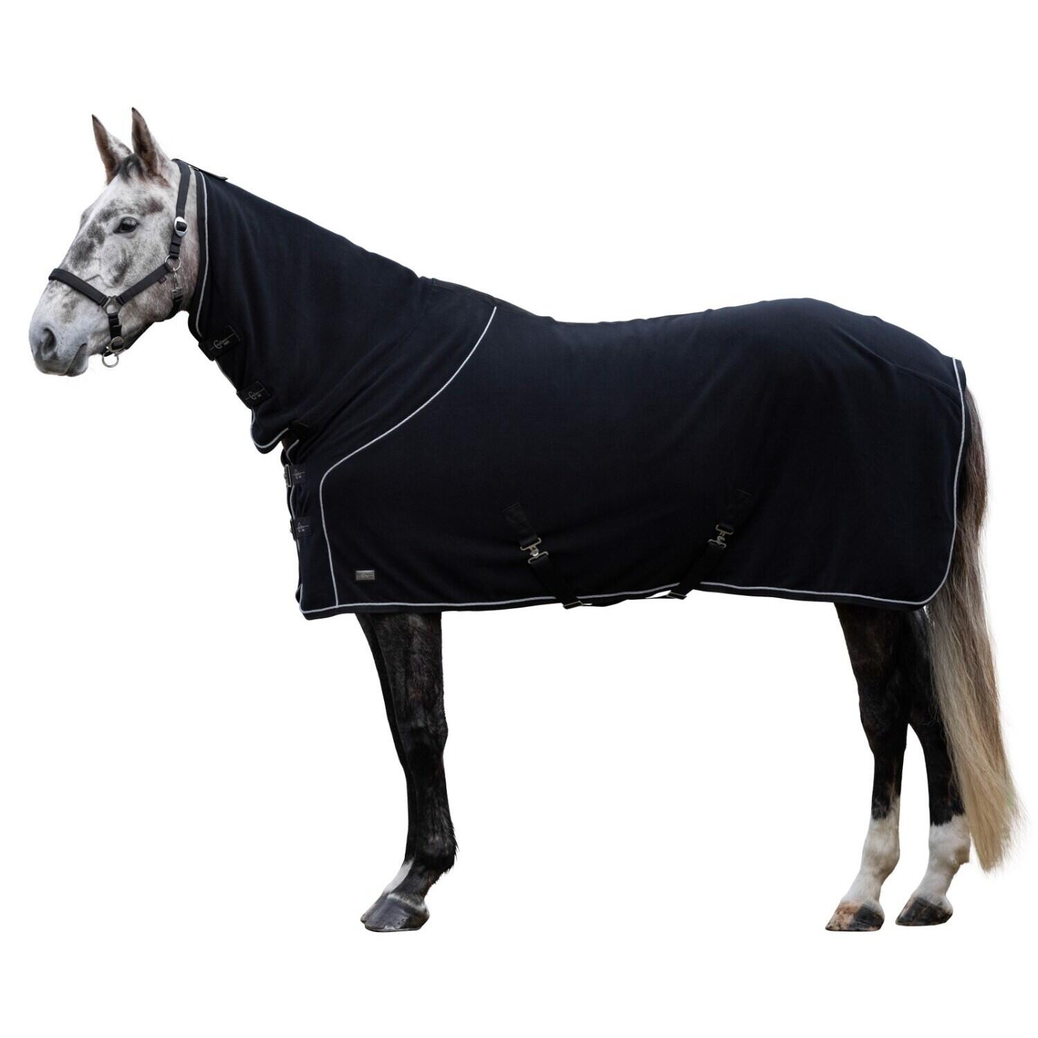 Couverture polaire avec couvre-cou pour cheval Covalliero Therm 2/5