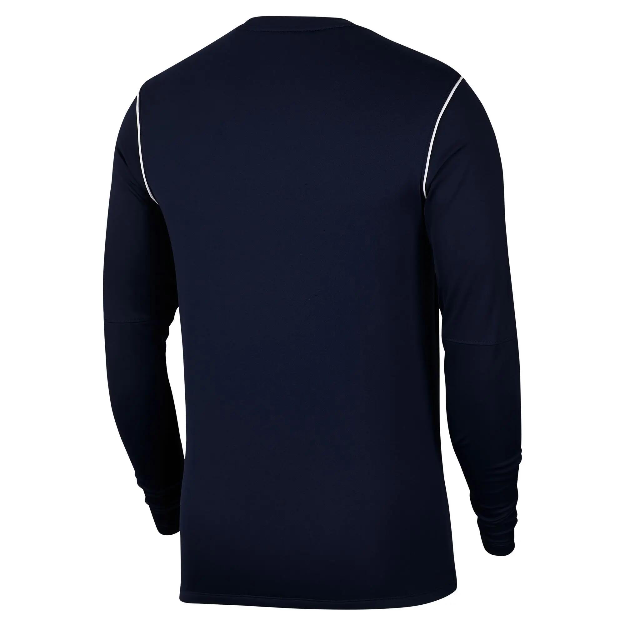 Maglie maniche lunghe da calcio  uomo nike blu 3/4