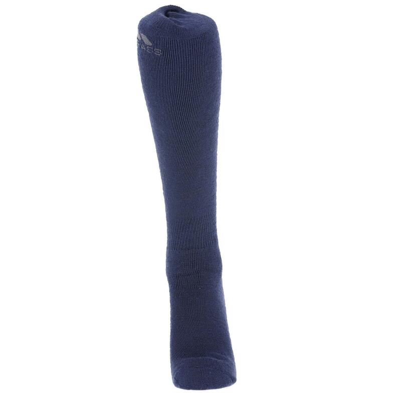 Merino Chaussettes de ski Adulte unisexe (Bleu marine)