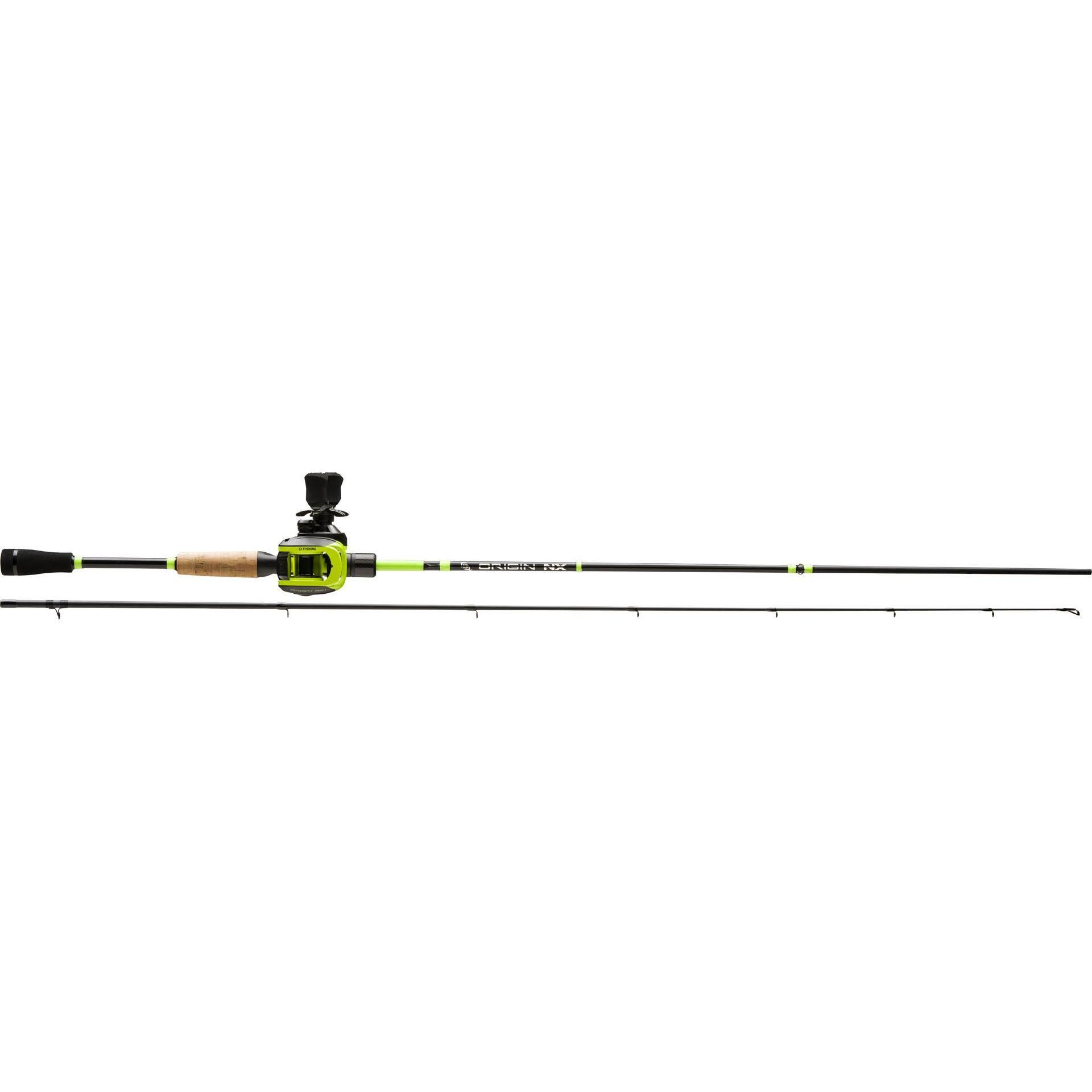 13 Fishing - Canne Casting 13 Fishing Origin Nx Cast Combo 7'4h 2p - Canne - Jaune|noir - Decathlon