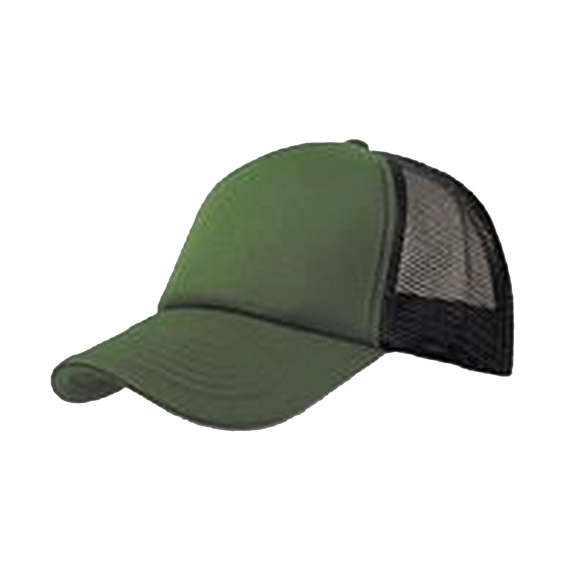 Cappello stile trucker RAPPER misto (oliva/nero)