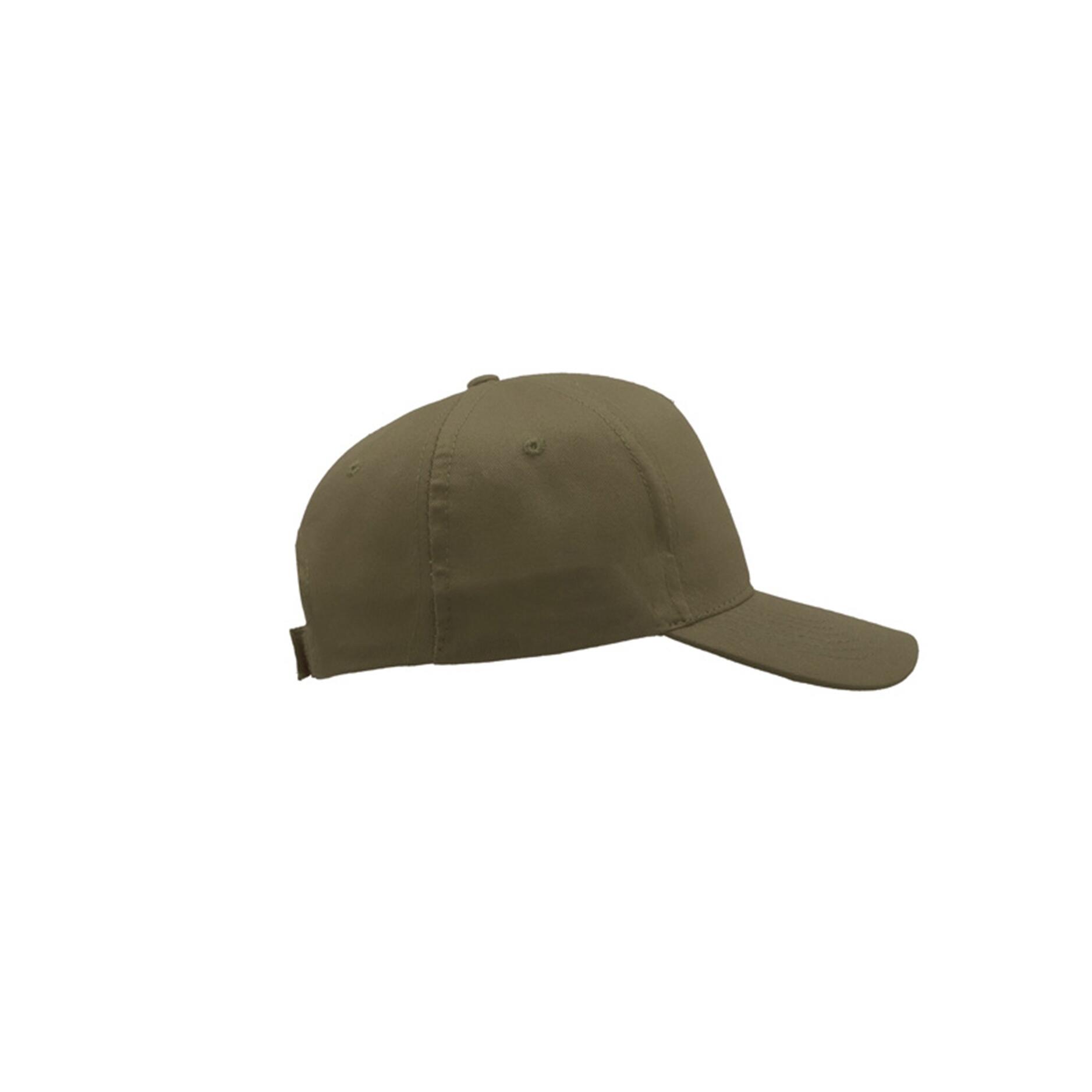 Start 5 Panel Cap (Pack of 2) (Olive) 3/5