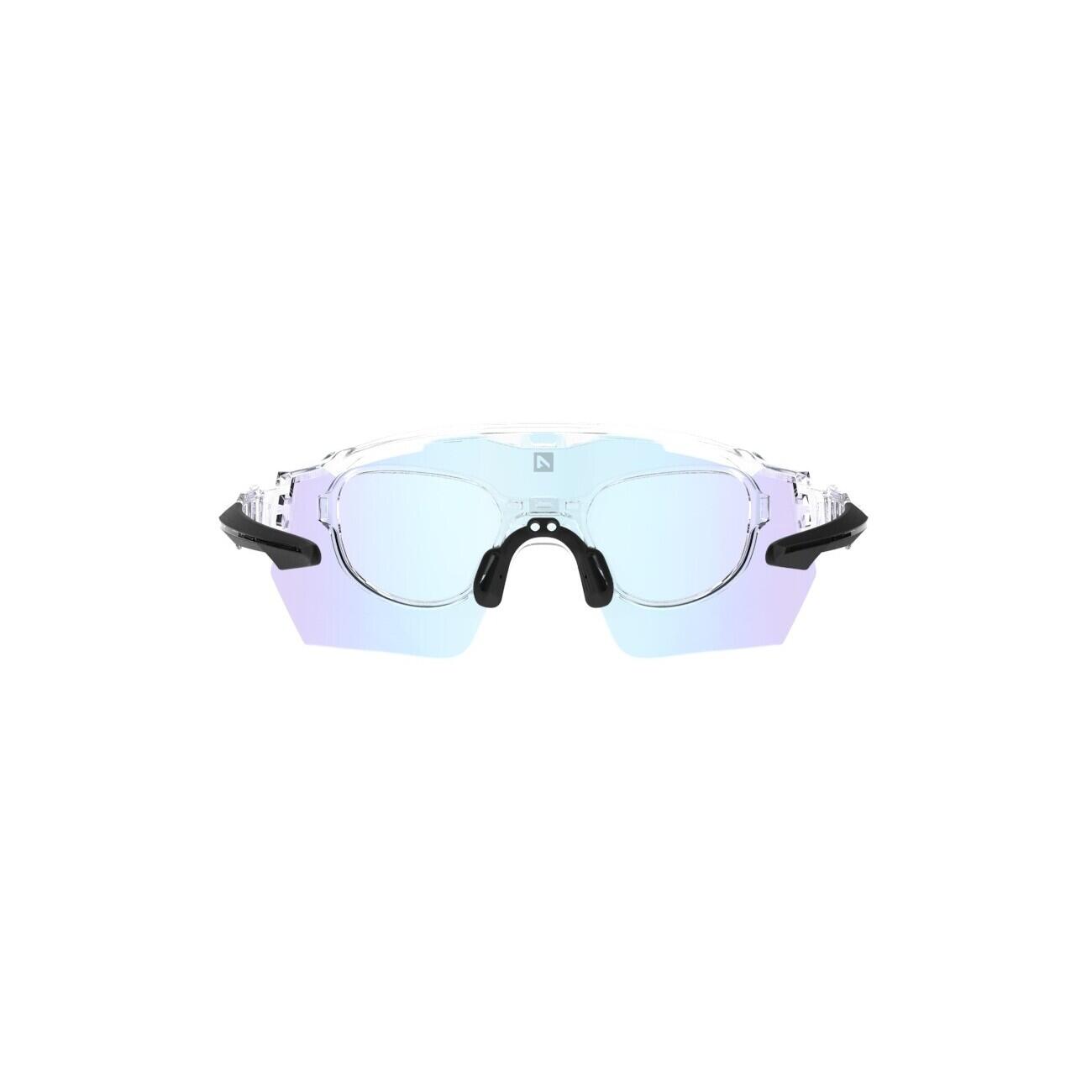 AZR Gafas de Cristal Kromic Race RX - Lentes Iris Fotocromáticas Azules 6/6
