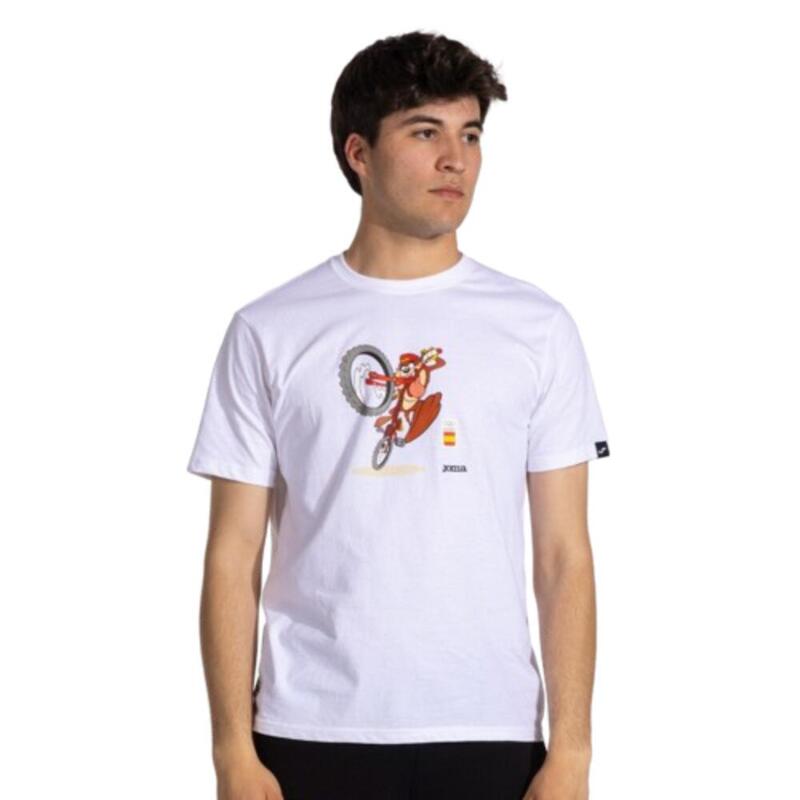 CAMISETA MANGA CORTA LOONEY TUNES BLANCO. 101739D0200A