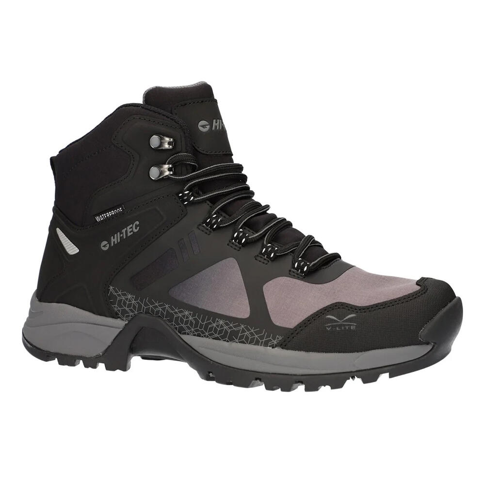 PSYCH Men's walking boots (Black / Dark gray)