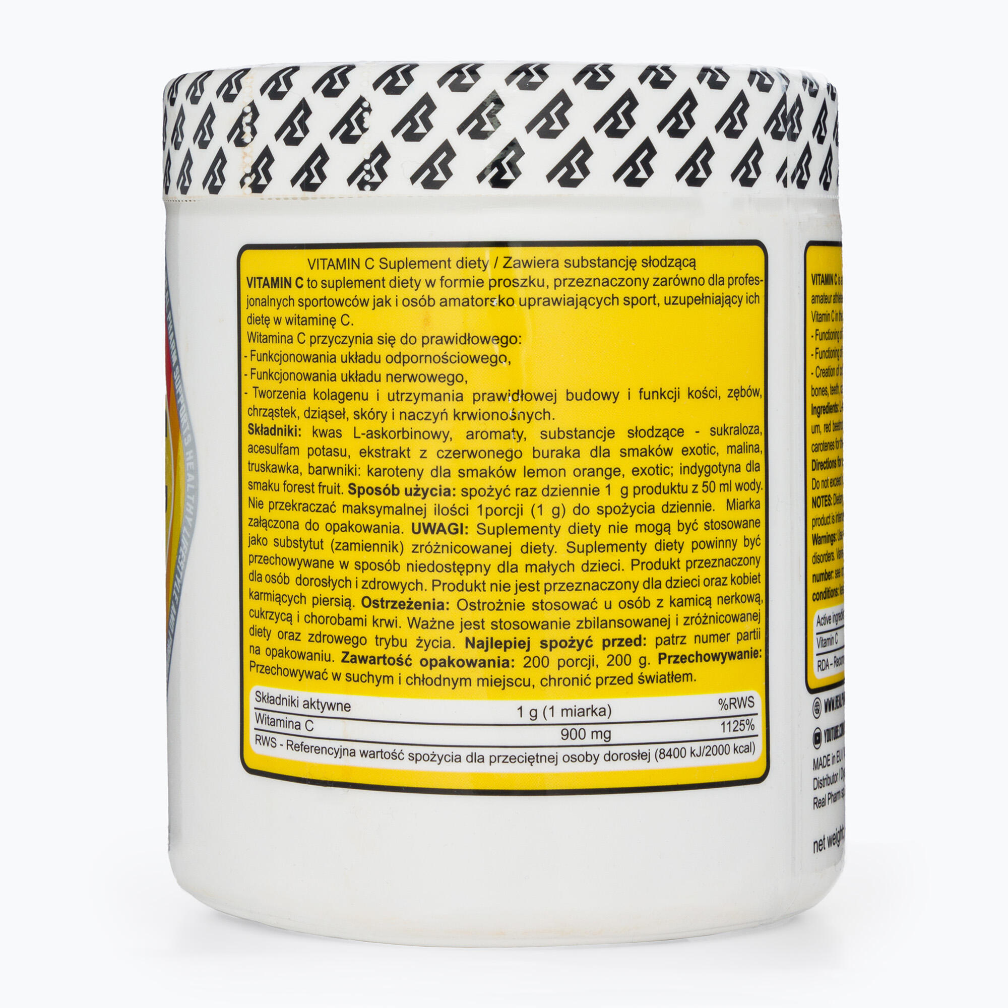 Vitamina C Real Pharm Vitamina C 200 g 2/4