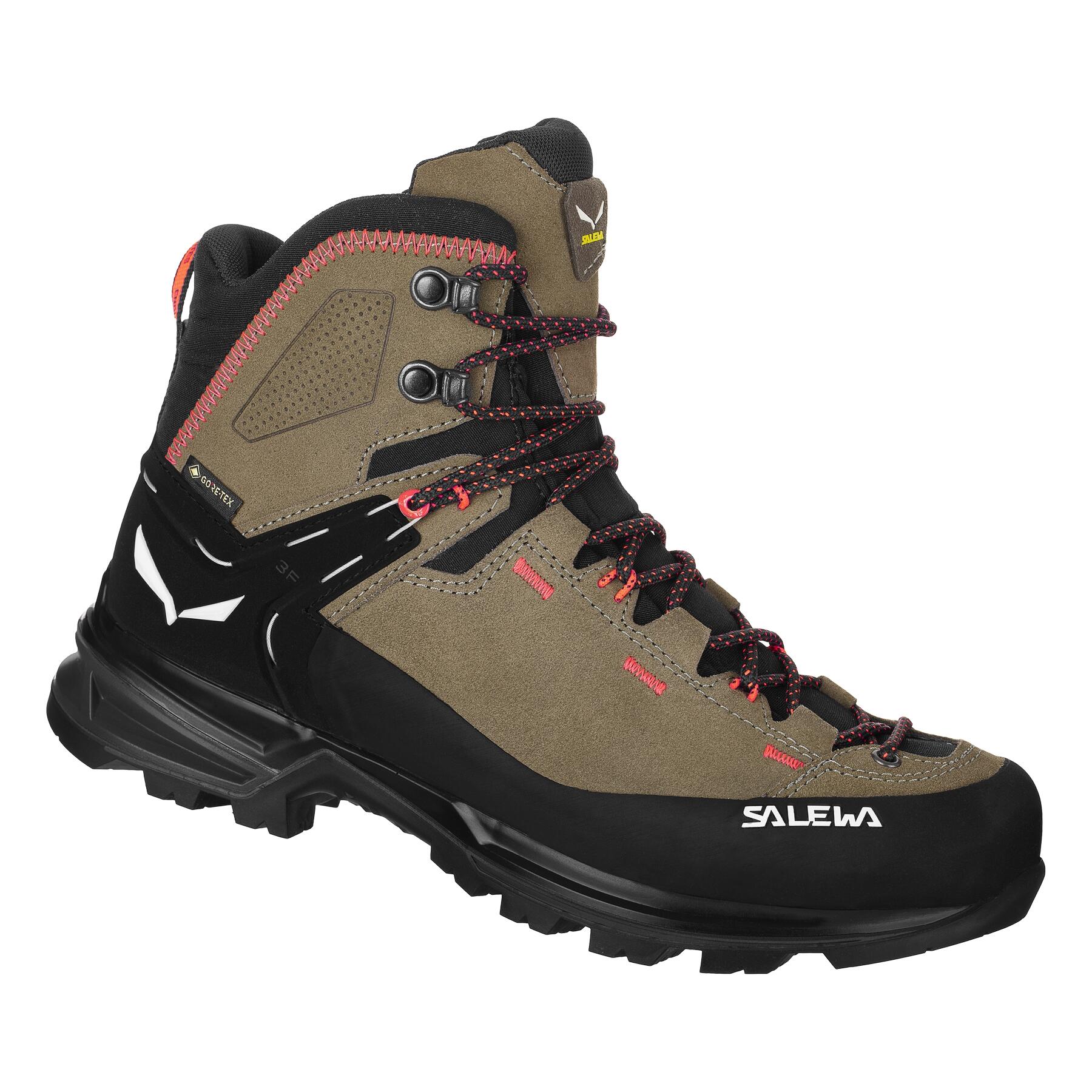 Salewa - Chaussures De Randonnée Femmes Salewa Mountain Trainer 2 Mid Gore-tex Marron - Bottes De Neige - Noir - 40 - Decathlon