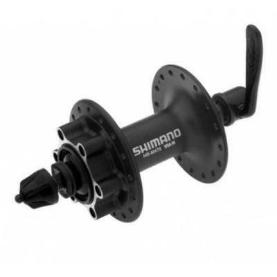 Shimano M475 Moyeu Avant avec Frein à Disque | 32G | Noir 2/2