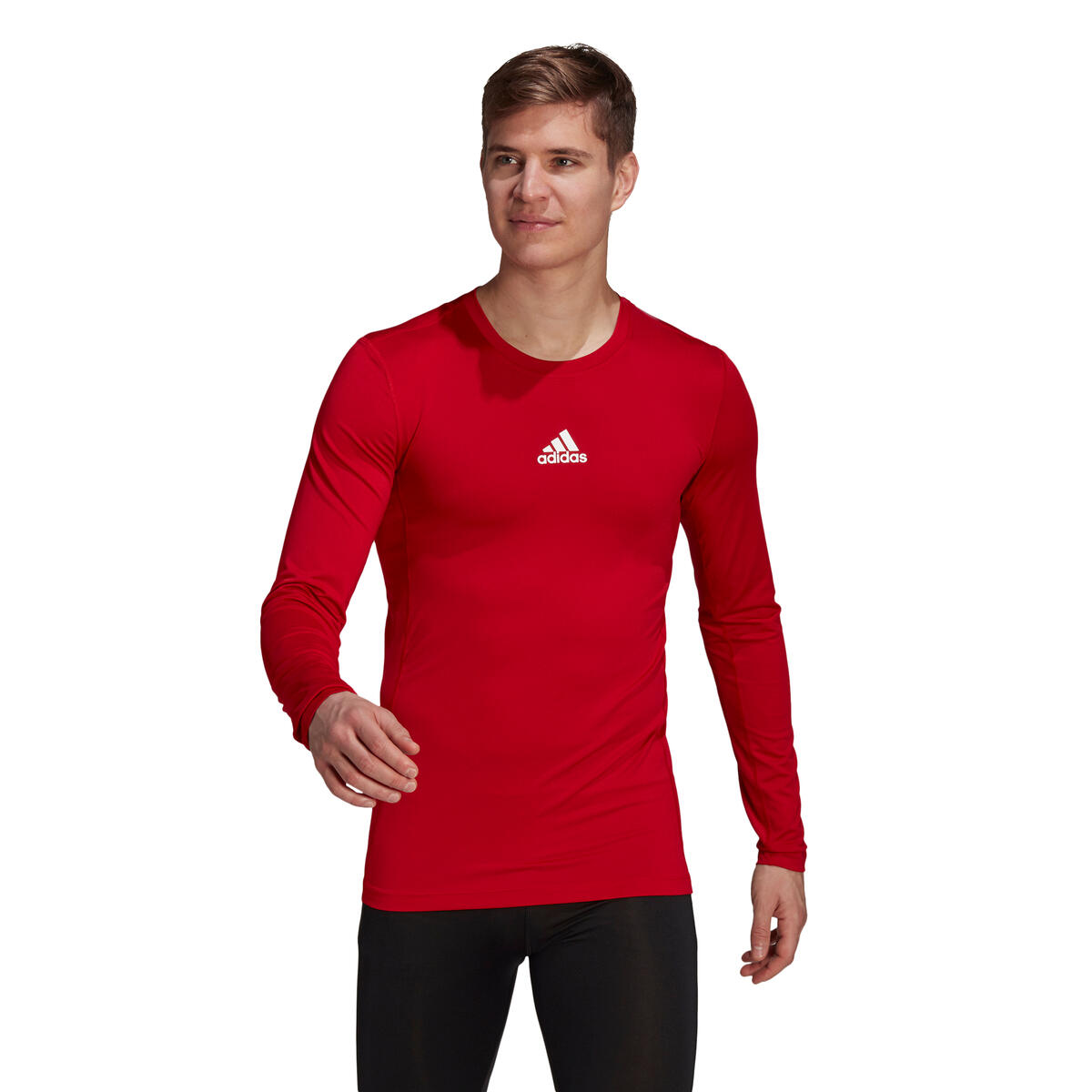 T-shirt manga comprida adidas Techfit 3/7