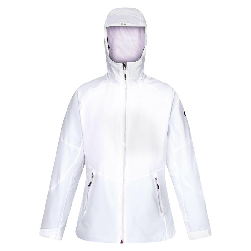 Giacca Impermeabile Donna Regatta Raddick II Bianco Lilac Frost