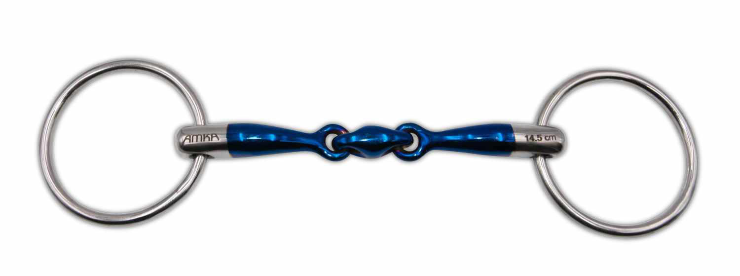 AMKA AMKA Wassertrense Sweet Iron doppelt gebrochen Stärke 16 mm Ringe 65 mm